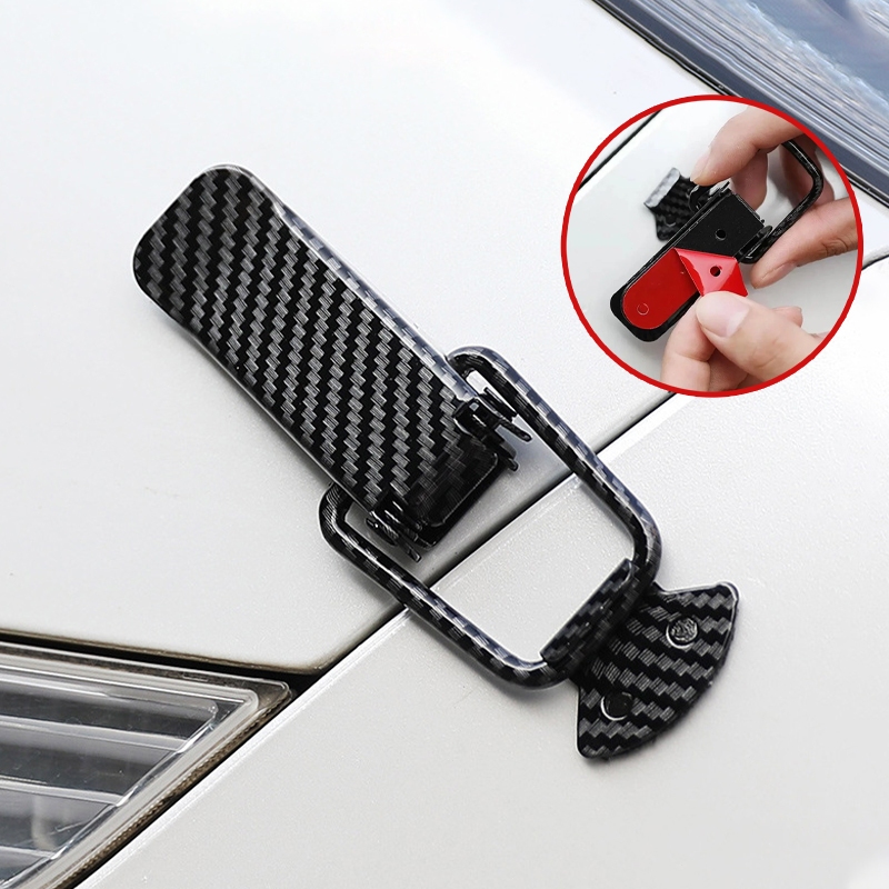 METALIVE Universal Clip Karbon Klip Bemper Mobil Aksesoris Eksterior Mobil - Size Kecil