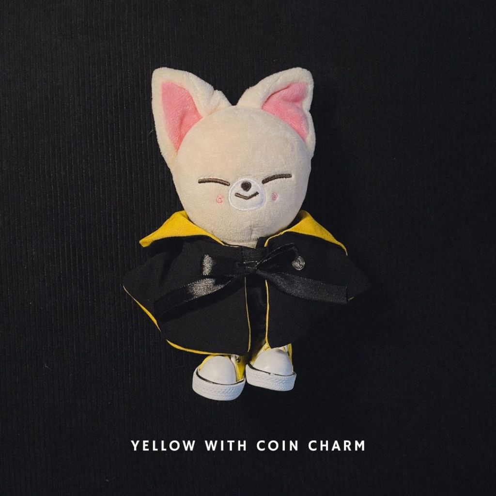Jual SKZOO ROBE JUBAH 15CM Baju Boneka Stray Kids Wolfchan Leebit ...