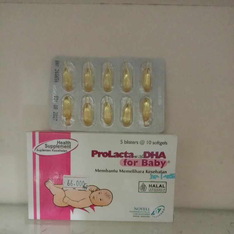 Jual Prolacta with DHA for Baby (1 Strip / 10 Softgel) | Shopee Indonesia
