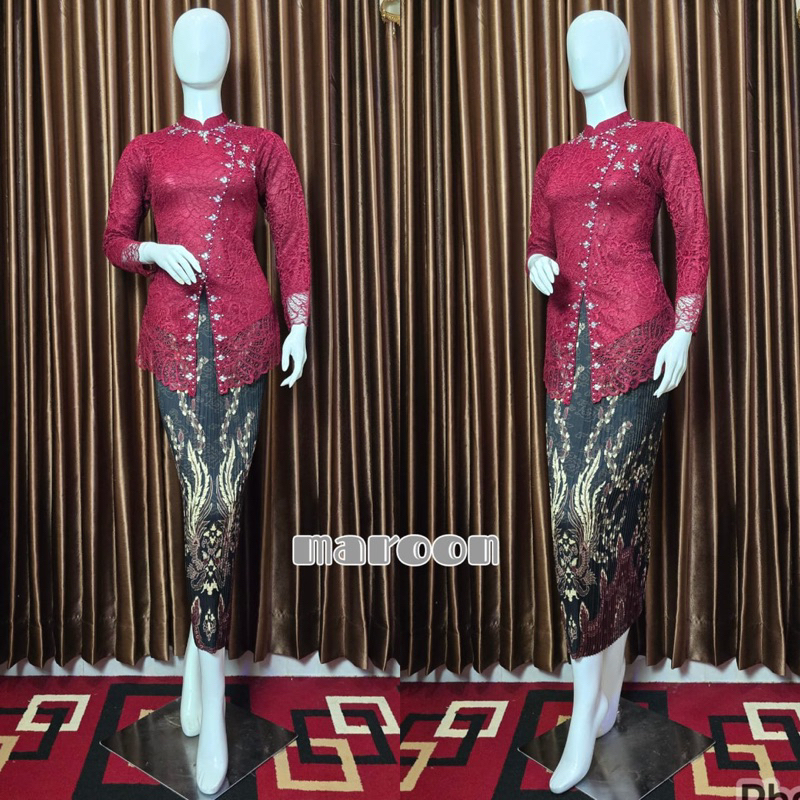 Jual Kebaya Janggan Modern Kebaya Wisuda Kebaya Nagita Kebaya Kerah
