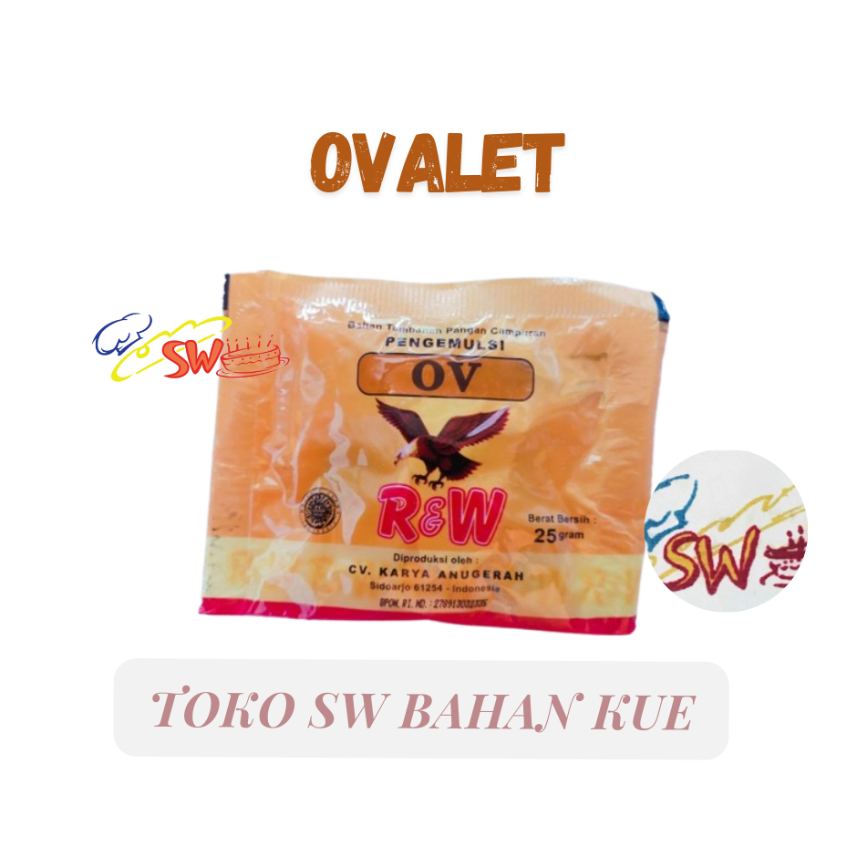 Jual OVALET R&W 25 GR | Shopee Indonesia