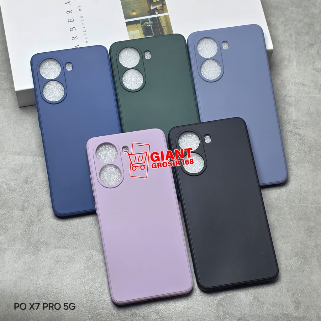 Jual Poco X7 Pro 5G Poco X7 5G Macaron Square Softcase Candy Macaron ...