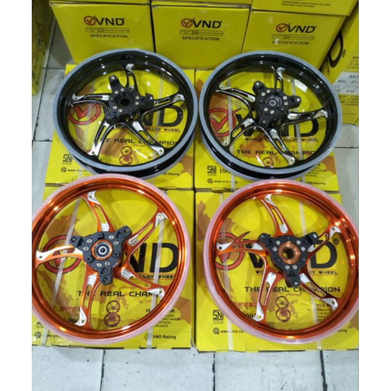 Jual Velg Racing VND New Speed Palang 5 185/215-14 Yamaha Aerox Alpha ...