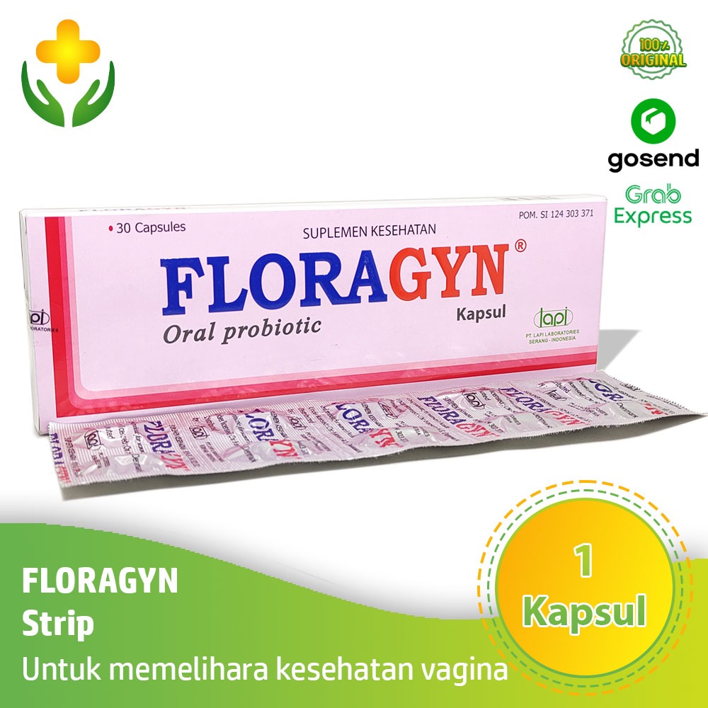 Jual Floragyn 1 Strip 10 Kapsul - Suplemen Probiotik Area Kewanitaan ...