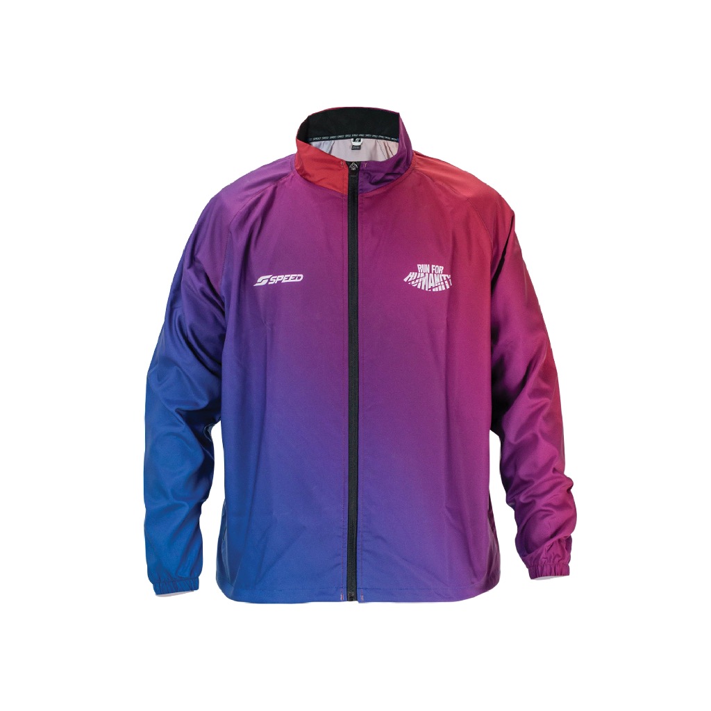 Jual Windbreaker Gradient Run For Humanity X Speed Jersey | Shopee ...