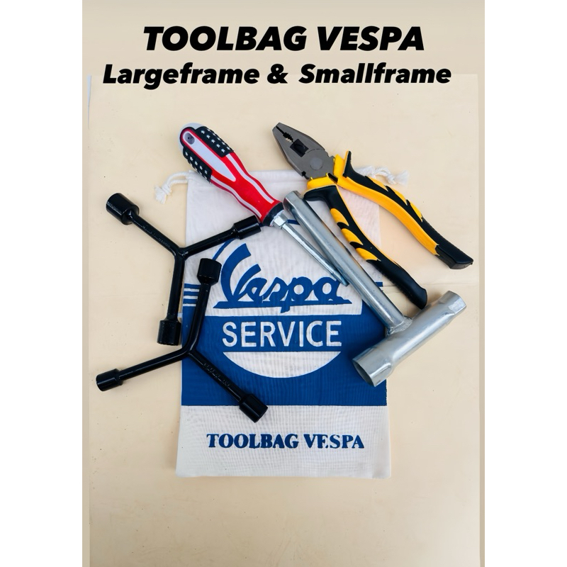 Kit De Tournevis / Outil Pour Scooter Vespa, Ape, Piaggio - Occasion, Bon état De Fonctionnement