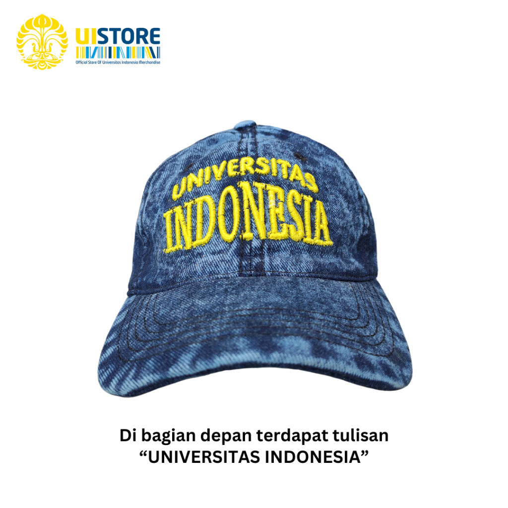 Jual UI STORE | Topi Denim Makara UI | Official Merchandise Of ...