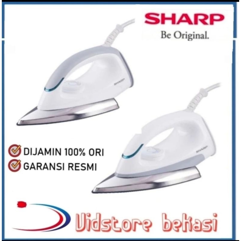Jual SETRIKA SHARP EL-N10/EL-N10GY/EL-N10WH/SETRIKA SHARP DRY IRON ...