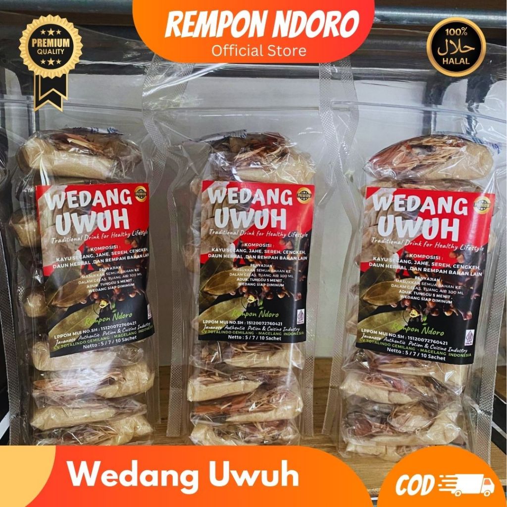 Jual Rempon Ndoro - Wedang Uwuh komplit dengan Gula khas Magelang ...