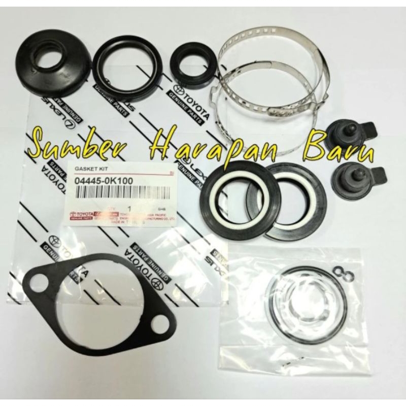Jual Seal Kit Rack Power Steering Low Sil Kit Bawah Innova Bensin ...