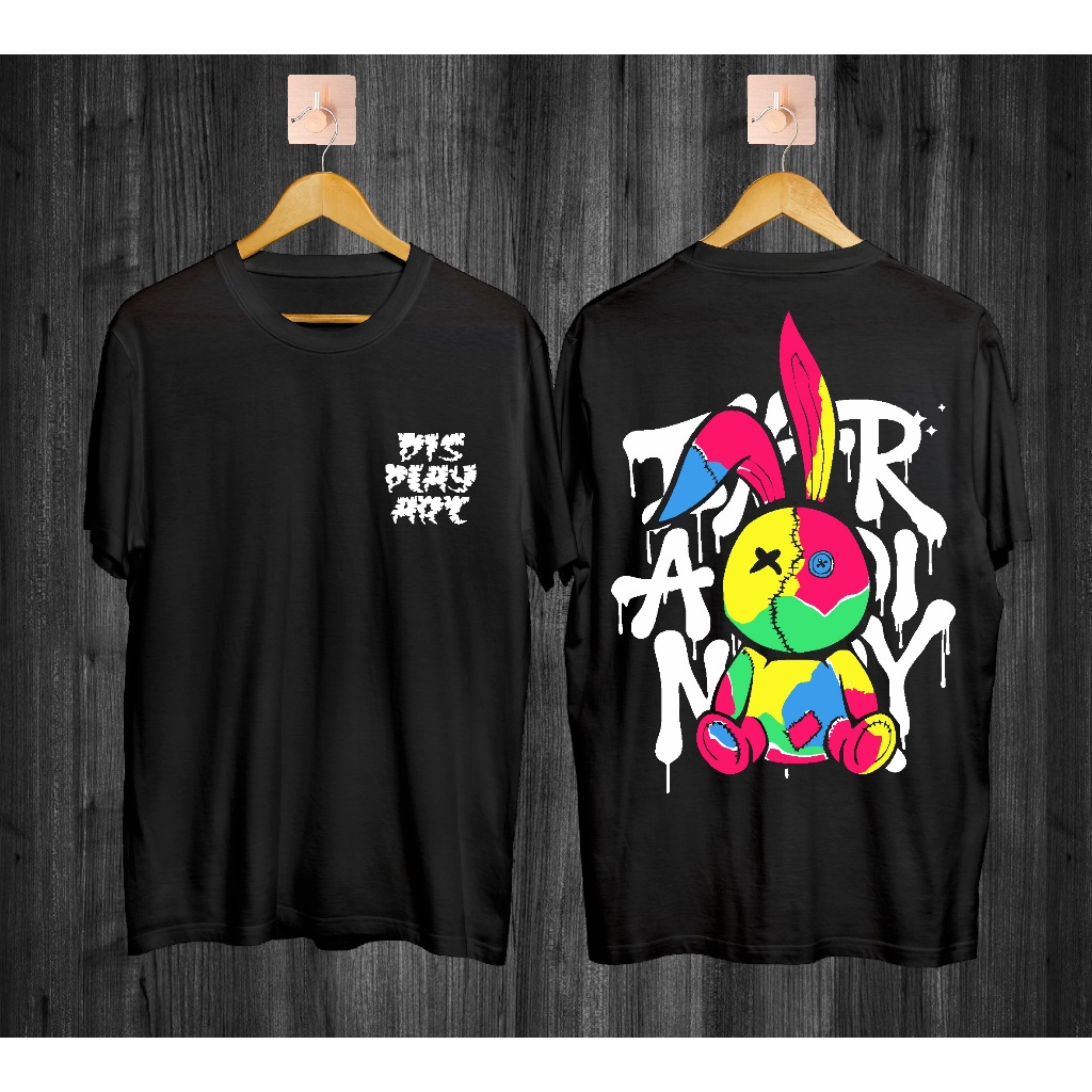 Jual BAJU KAOS DISTRO MOTIF RABBIT ART BAJU KAOS PRIA BAJU KAOS WANITA ...