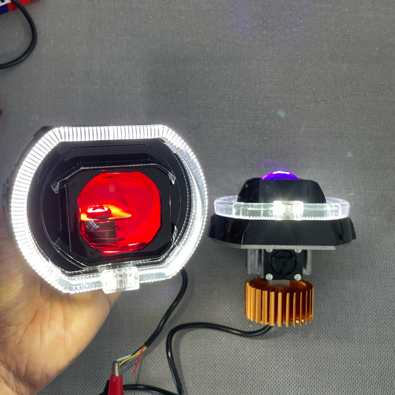 Jual Biled Projie Biled Matrix X1 3/4.5 INCH Body Black Plus Kipas ...