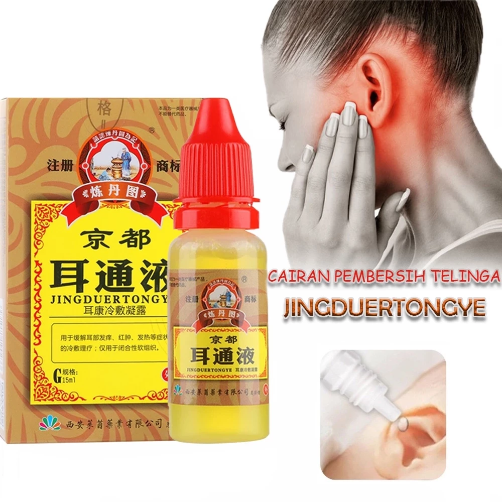 Pembersih Kotoran Obat Tetes Telinga Congek Curek Bernanah Berair Berdengung | AutoStock