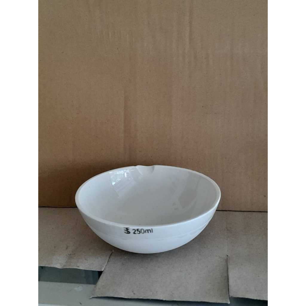 Jual Cawan Penguap 250 ml Cawan Porselen 250 ml _Cawan porselin ...