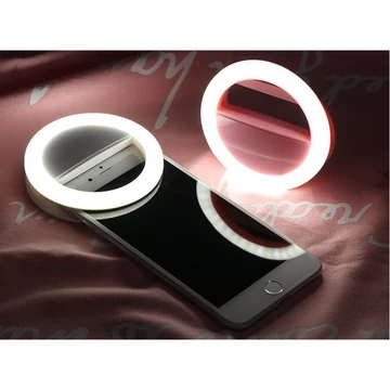 Selfie Ring Light LED Lampu Selfie Bulat Camera Hp Flash Charm Eyes