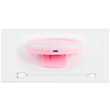 Selfie Ring Light LED Lampu Selfie Bulat Camera Hp Flash Charm Eyes