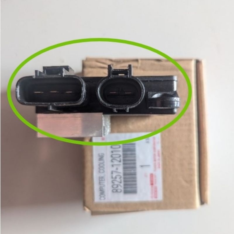 Jual soket modul extra fan kipas radiator ac toyota 3 dan 2 pin ...