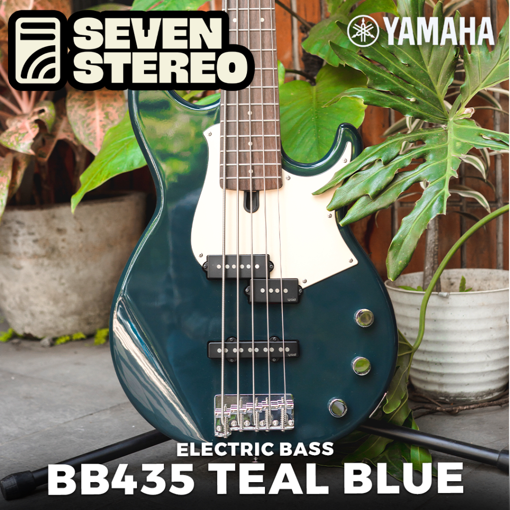 Jual Yamaha BB435 BB Series 5 String Bass Guitar Black | Shopee Indonesia