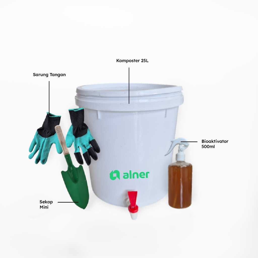 Jual Tumbuh Home All In One Composting Kit | Shopee Indonesia