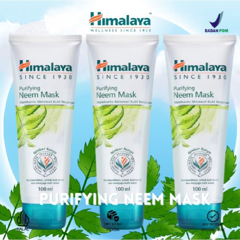 Jual HIMALAYA PURIFYNG NEEM MASK 100ml | Produk Original | Shopee Indonesia