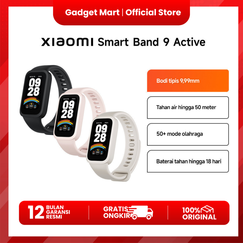 Xiaomi Smart Band Active Garansi Resmi