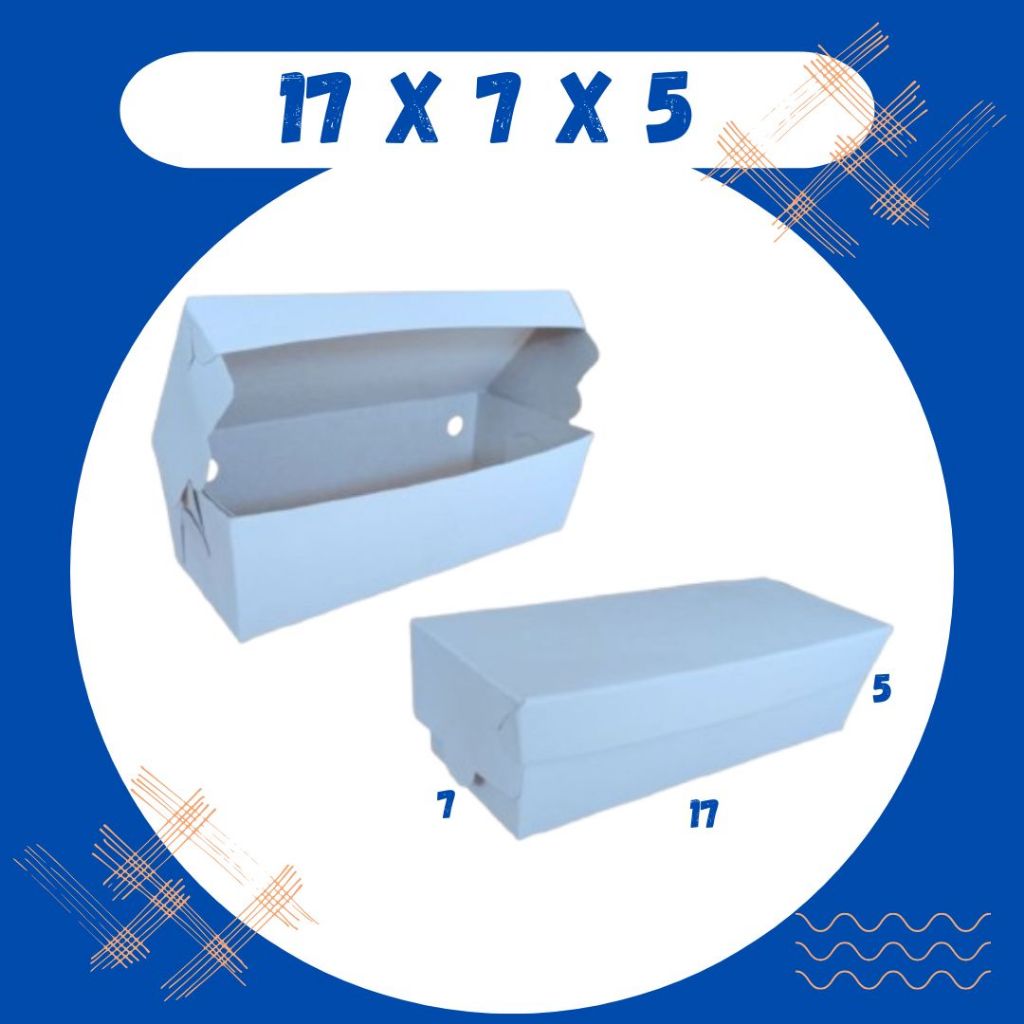 Jual Box Sosis KW 17x7x5 Corndog Packing Corn Dog Sosis Bakar Tokkebi ...