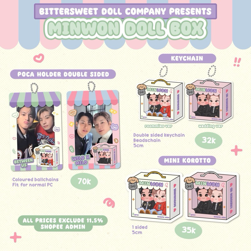 Jual MinWon Doll Box | Shopee Indonesia
