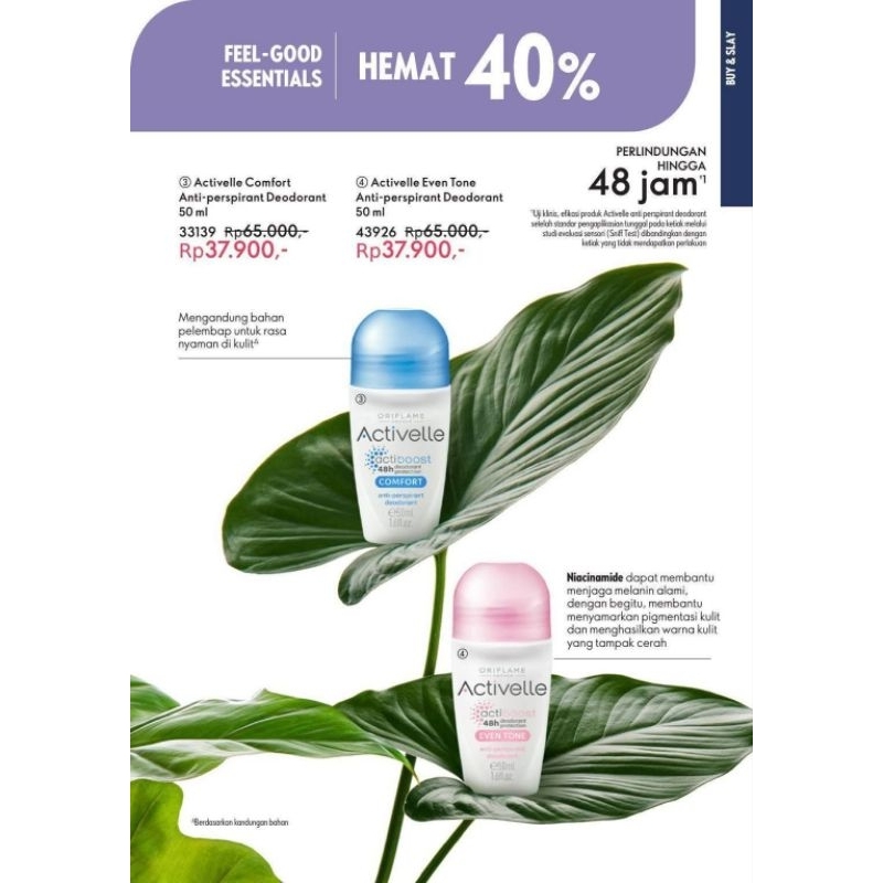 Jual Activelle Actiboost Anti-perspirant Deodorant 50 ml / Roll-On ...