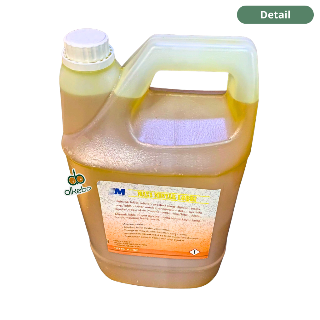 Jual Kahfizulpakarr - Minyak Lobby Dust Cleaner Maxs 4 Liter Cairan ...