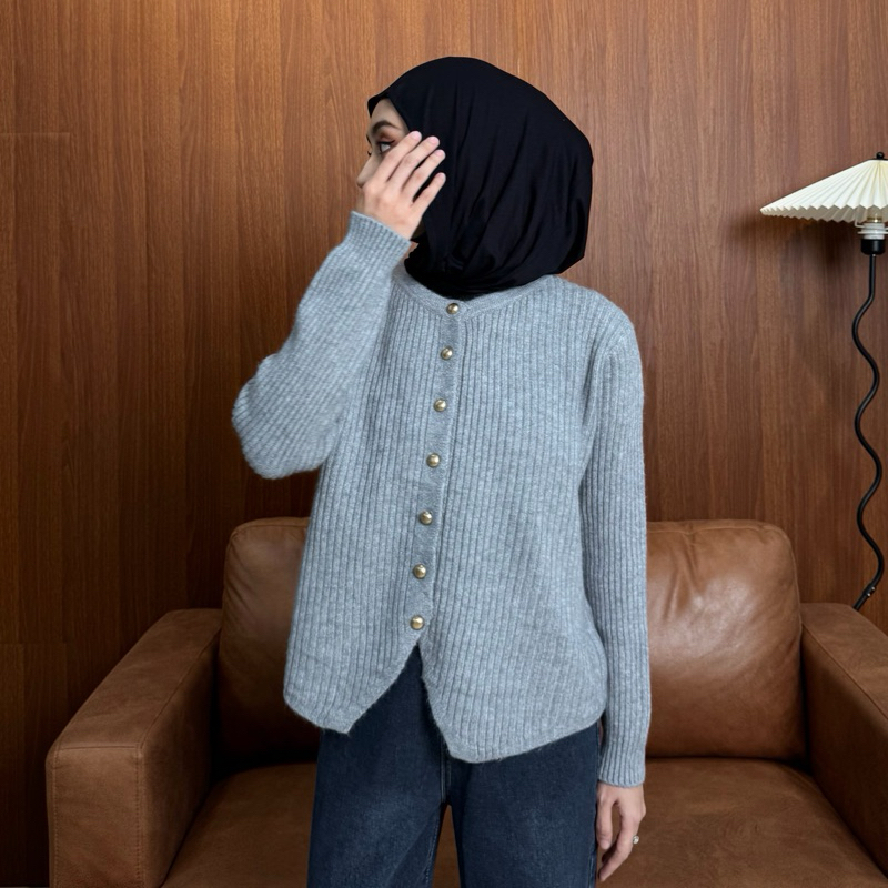 Jual Mardeen Nara Cardi | Knit Cardi | Outer Rajut | Cardigan Rajut ...