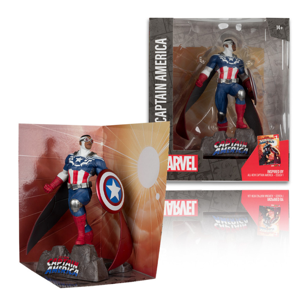 Jual McFarlane Toys Captain America All New Captain America 1 1 10th 
