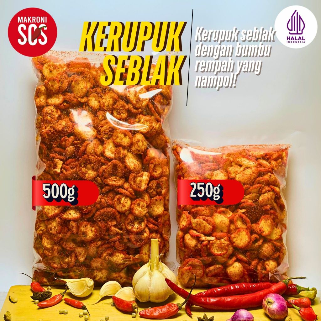 Jual Kerupuk Seblak Pedas Mantap 1kg Grosir | Shopee Indonesia