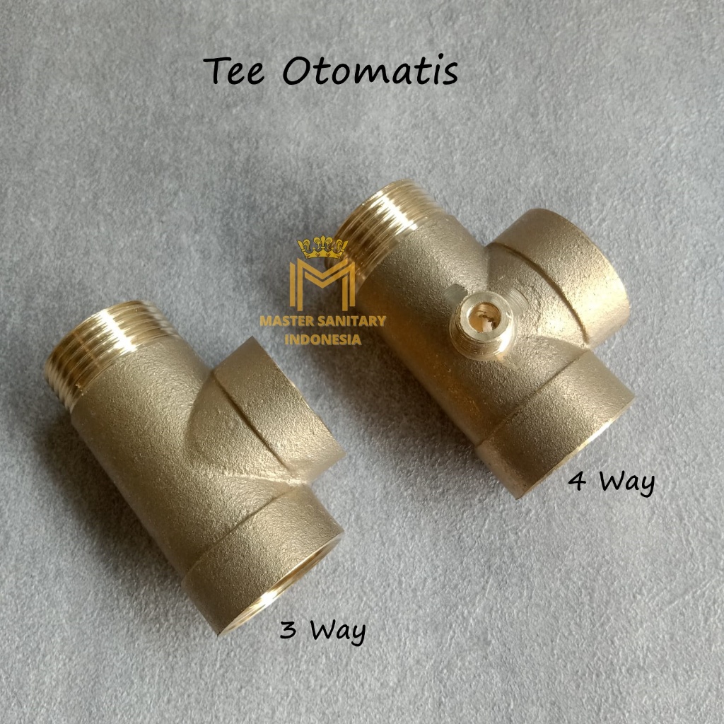 Jual Tee Way - Tee Jet Pump - Tee Otomatis KUNINGAN Uk. 1inch | Shopee ...