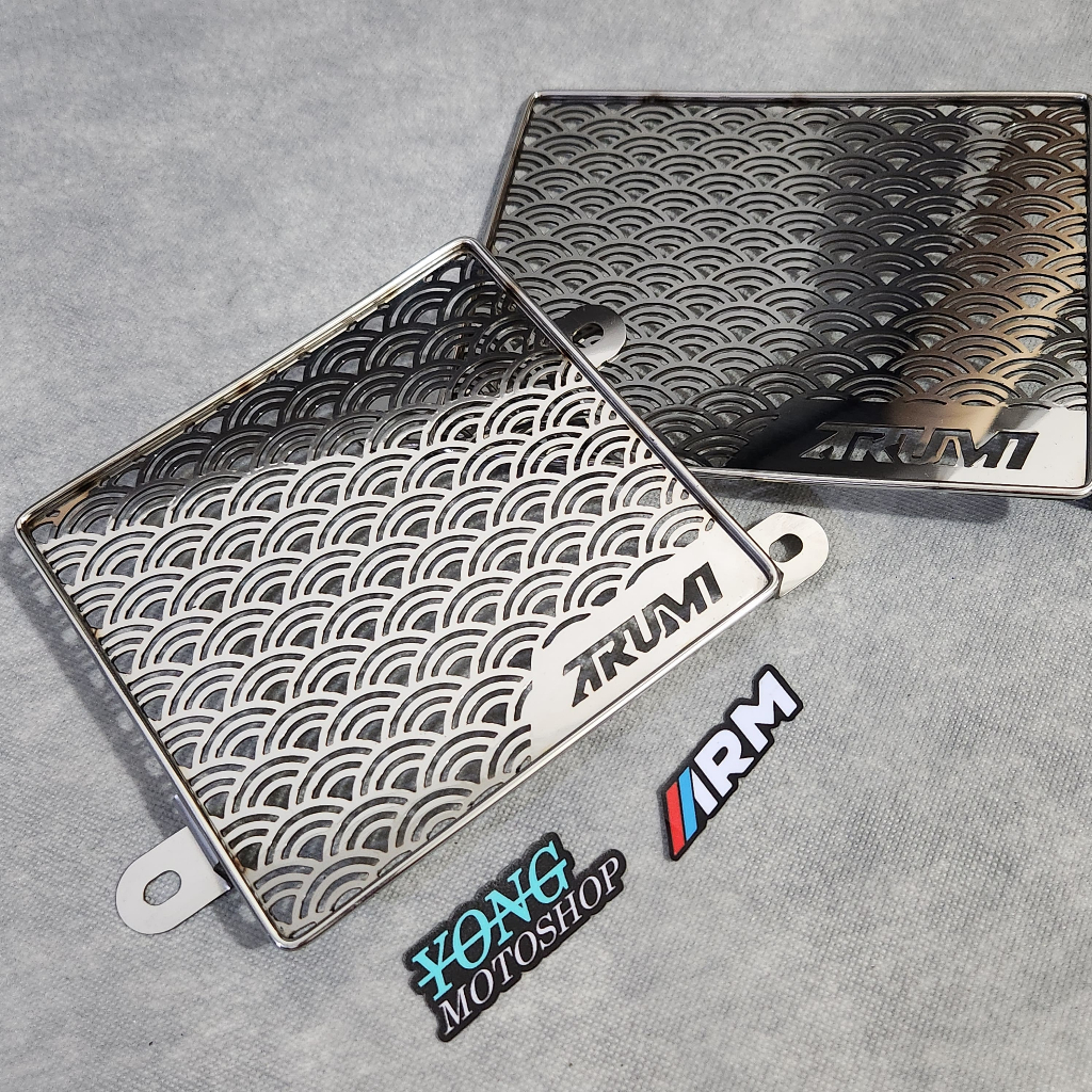 Jual COVER RADIATOR GEISHA AEROX NMAX VARIO BEAT PCX 150 ARM ARUMI ...