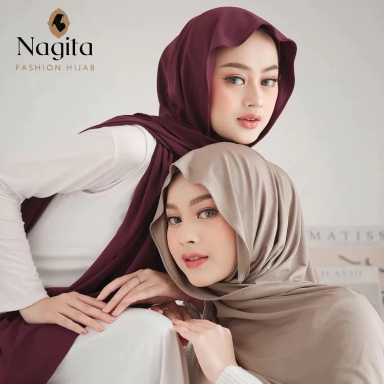 PASHMINA KAOS RAYON PREMIUM SIZE 180X75 STYLE KOREA HIJAB KEKINIAN