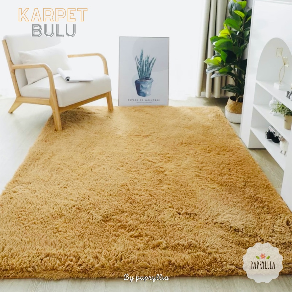 Jual Krucils Store - Karpet Bulu Rasfur Karpet Lantai Bulu 100x150cm ...
