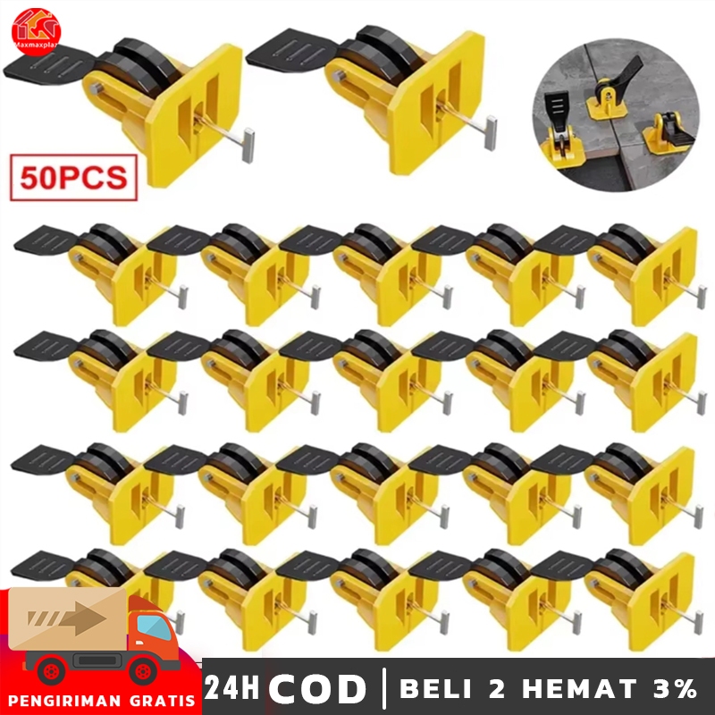 Jual 50PCS Alat Perata Granit 1.5mm / Reuseable Tile Leveling Nat ...