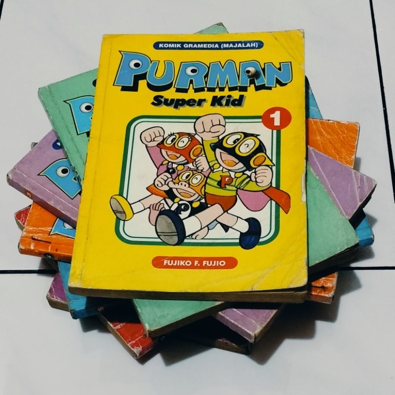 Jual Komik PMAN PURMAN Super Kid 1-7 End P-Man cetakan awal