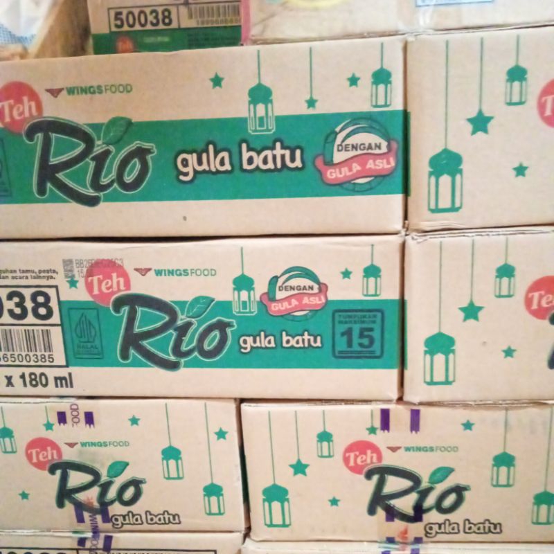 Jual Minuman Teh Rio 180ml/ds | Shopee Indonesia