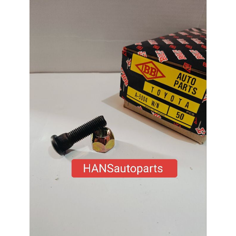Jual baut roda mur pendek kijang Avanza Innova panther zebra L300 merk ...