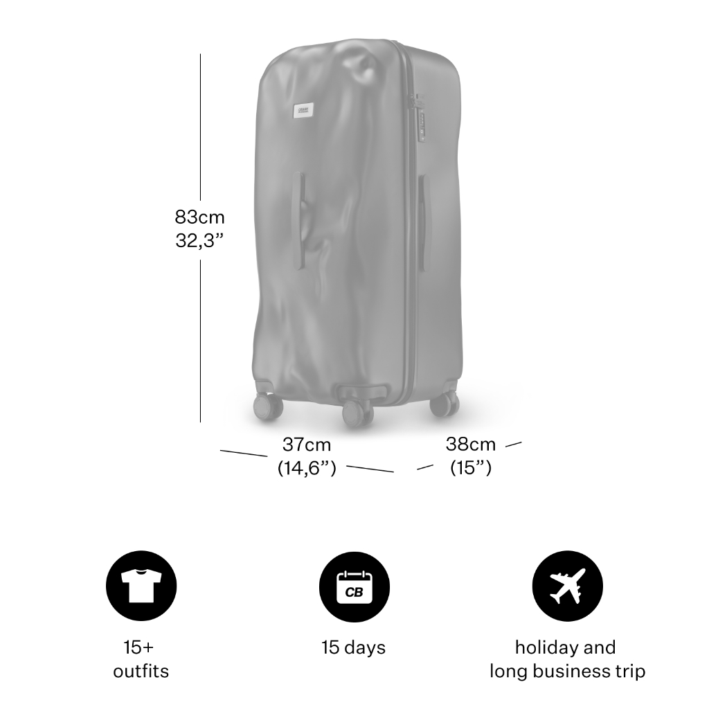Jual Crash Baggage Trunk Koper 32 Inch Large (120L) Hardcase Spinner ...