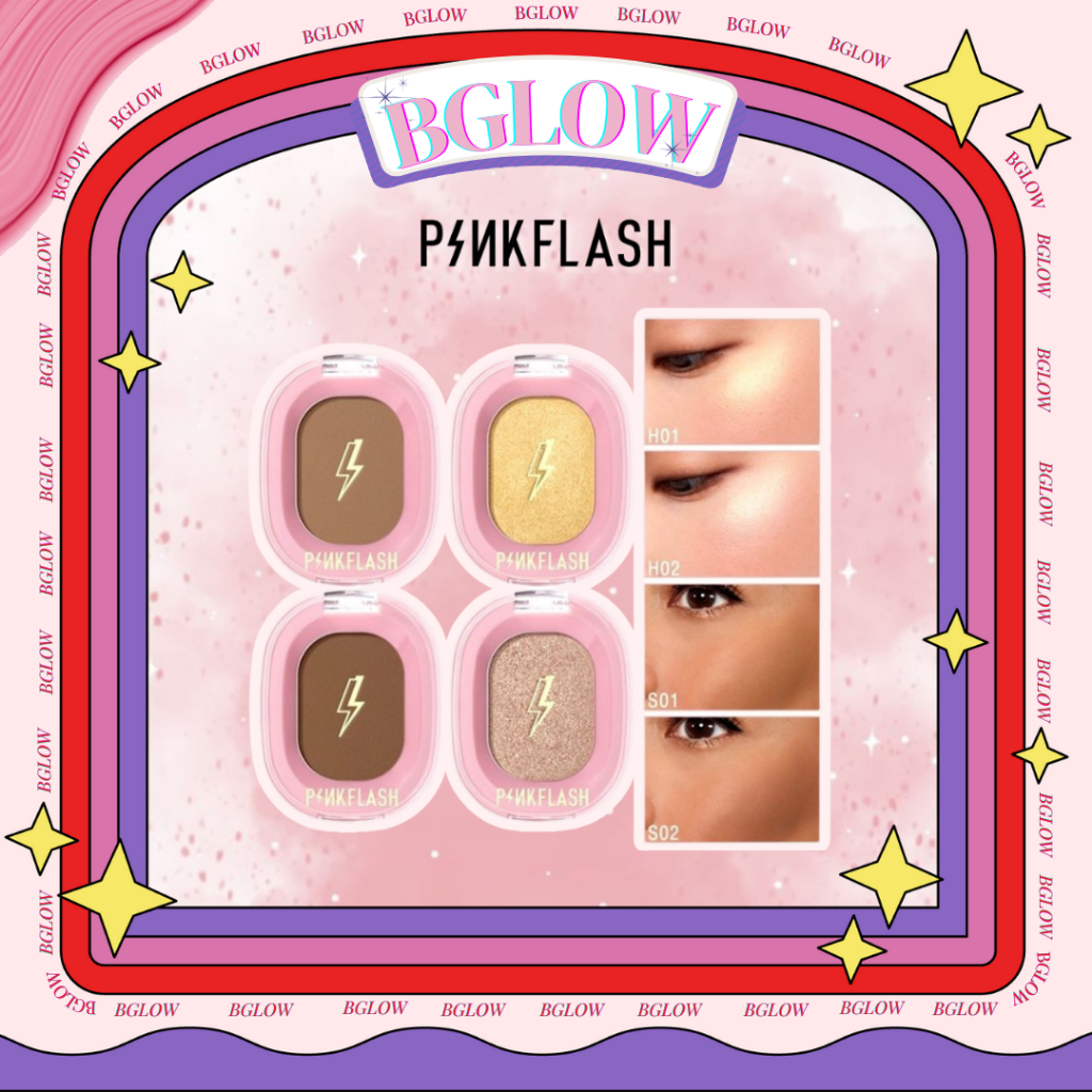 Jual PINKFLASH #OhMyShow Highlighter Contour Shimmer Soft Smooth 4 ...