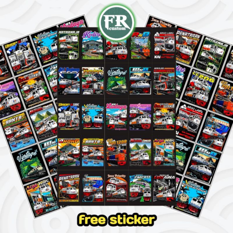 Jual Sticker TCI Railfans Indonesia Terbaru - Stiker Kereta Api ...