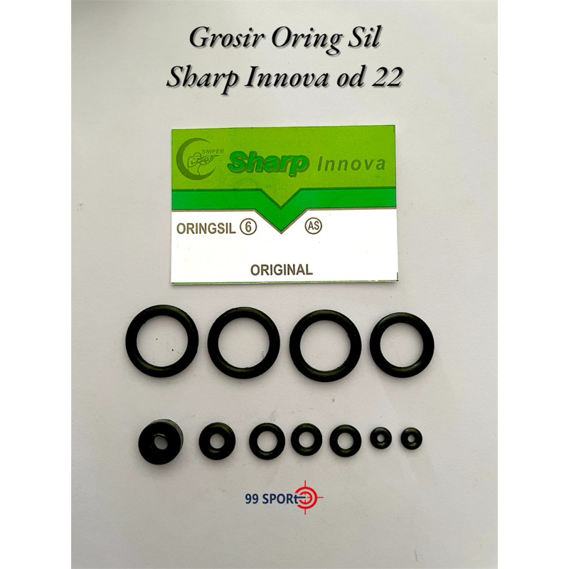 Jual Grosir Sil sharp inovva od 22 | Karet O ring sharp od 22 original