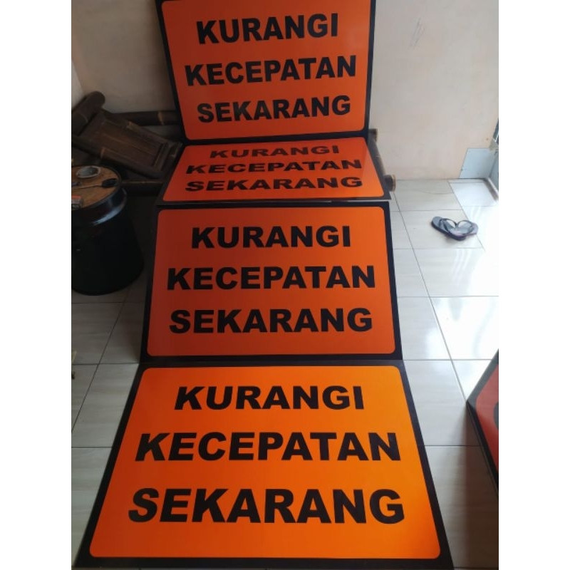 Jual Rambu Lalu Lintas Ukuran 60x60 cm dan Diameter 60 cm. Plat ACP 3mm ...
