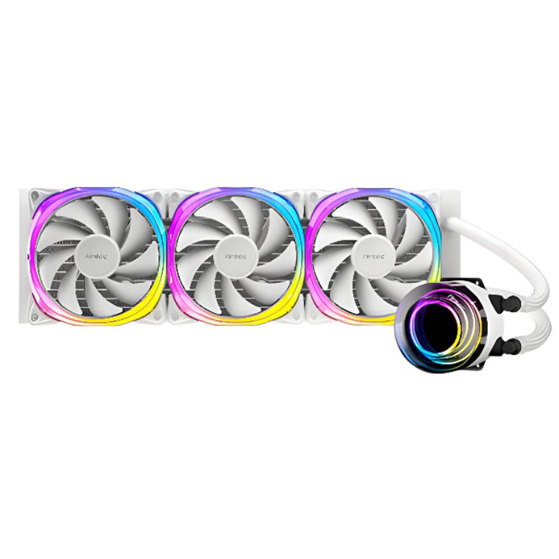 Jual Antec VORTEX 360 ARGB WHITE 360MM ARGB PWM Sync AIO Air Liquid CPU ...