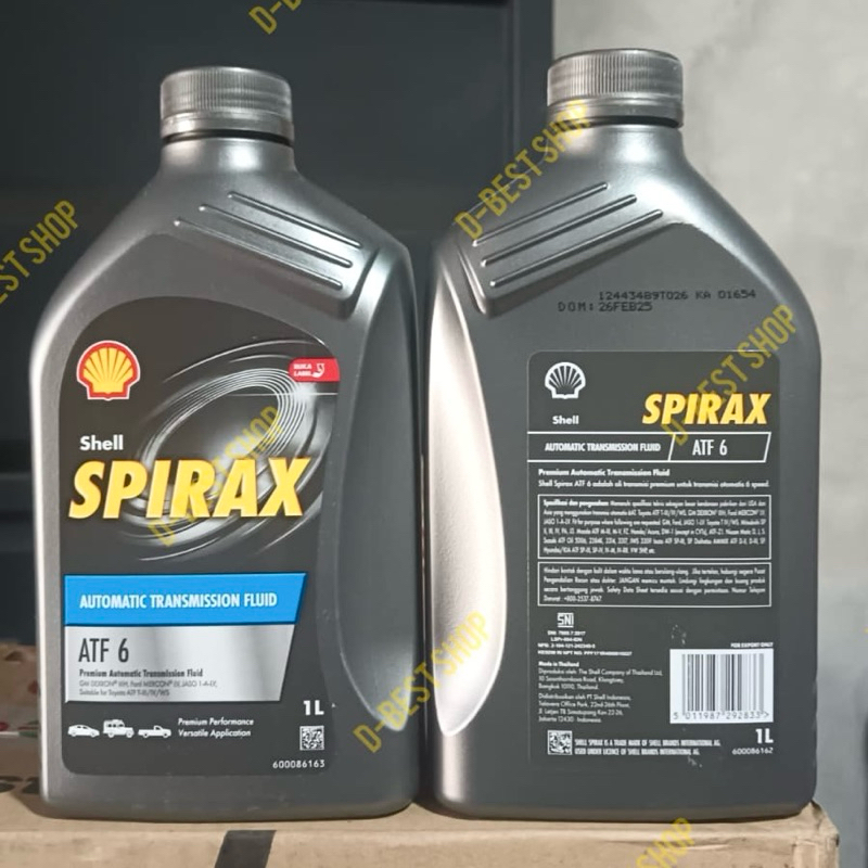 Jual oli transmisi SHELL ATF 6 / Mercoon V / M-V -kemasan 1 liter ...