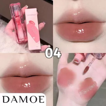 SHAQINUO Streamer Colorful Water Light Glossy Lip Glaze