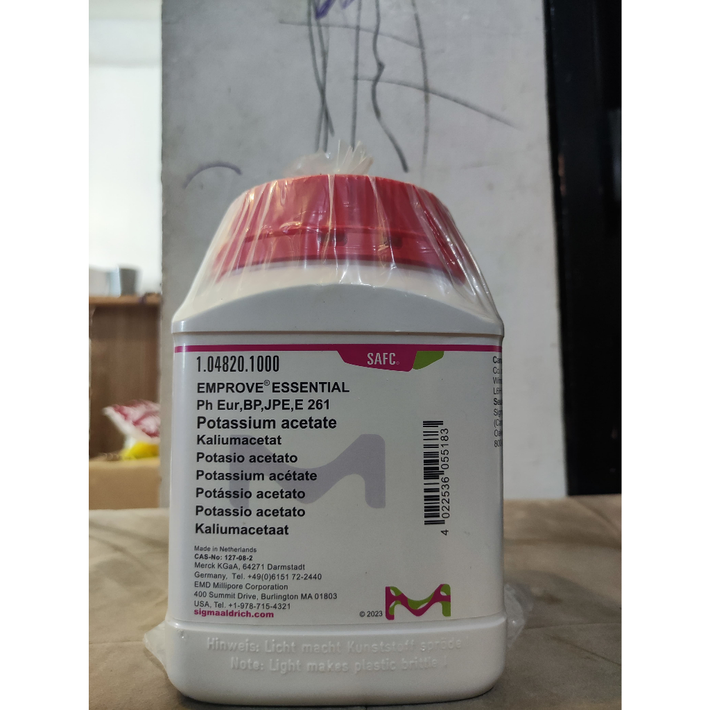 Jual KALIUM ACETATE 104820 / 1.04820.1000 / KALIUM ASETAT / CAS 127-08 ...