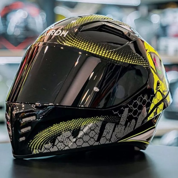 Jual Helm Airoh Connor Gamer Gloss Full Face Helmet Original Touring ...